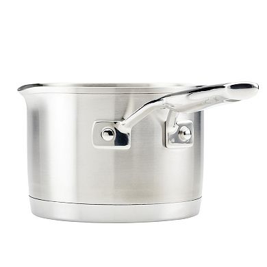 KitchenAid 3-Ply Base Stainless Steel 1.5-qt. Saucepan with Pour Spouts