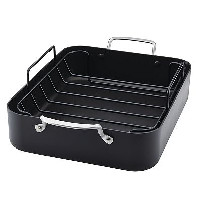 KitchenAid Hard-Anodized Roaster with Removable Nonstick Rack