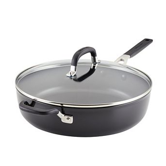 KitchenAid Hard-Anodized Nonstick 5-qt Saute Pan with Lid