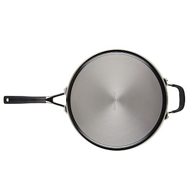 KitchenAid Hard-Anodized Nonstick 5-qt. Saute Pan with Lid