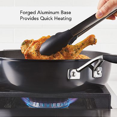 KitchenAid Hard-Anodized Nonstick 5-qt. Saute Pan with Lid