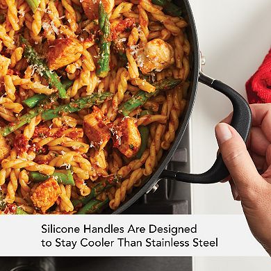 KitchenAid Hard-Anodized Nonstick 5-qt. Saute Pan with Lid
