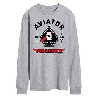 Men's Top Gun Maverick Aviator Phoenix Long Sleeve Tee