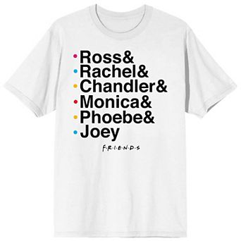 Men's Friends TV Show Character Tee