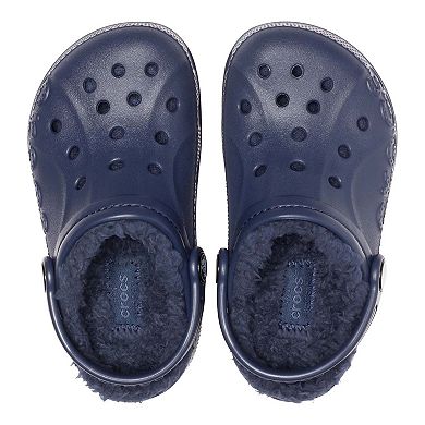 Crocs Classic Toddler Lined Clogs