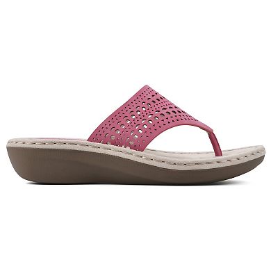 Cliffs by White Mountain Compact Women's Thong Sandals