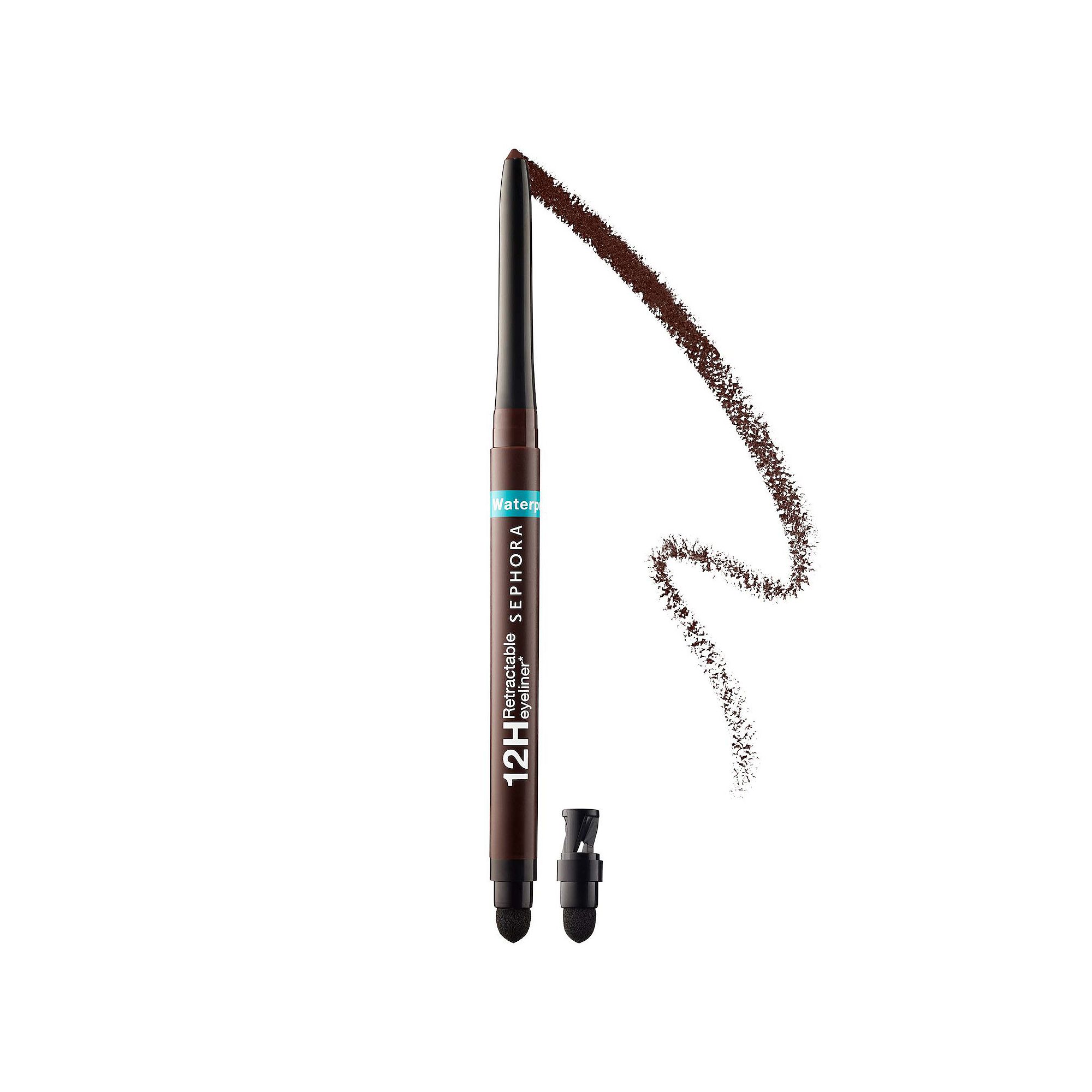 SEPHORA COLLECTION Waterproof 12HR Retractable Eyeliner Pencil, 10 Matte Br