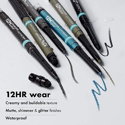 Crayon Eyeliner Rétractable Sephora 12H Waterproof - Teinte Matte Charcoal Gray - Neuf