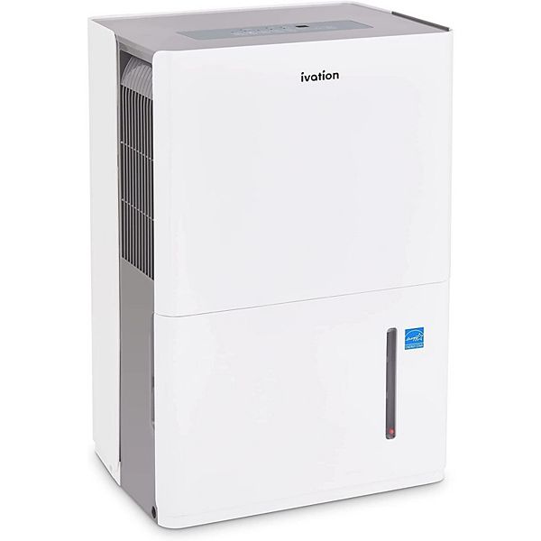 Ivation 50 Pint Energy Star Dehumidifier with Continuous Drain Hose