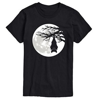 Men's Hanging Bat With Moon Tee