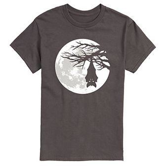 Men's Hanging Bat With Moon Tee