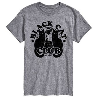 Men's Black Cat Club Tee