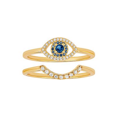 Kohls evil eye ring hot sale