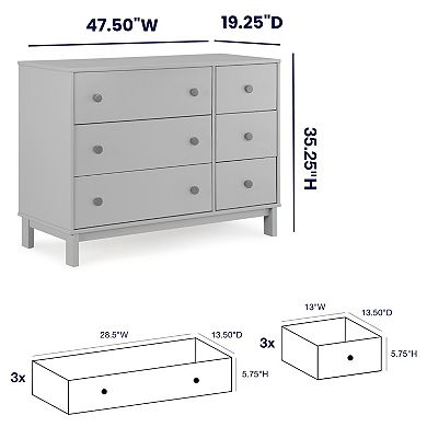 Baby Gap® Legacy 6-Drawer Dresser