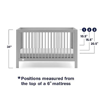 Baby Gap® Charlie 6-in-1 Convertible Crib