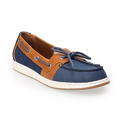 Women's Boston Red Sox Eastland Navy Solstice Boat Shoes