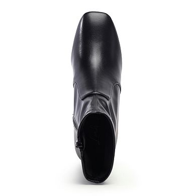 London Rag Daffofil Women's Block Heel Ankle Boots