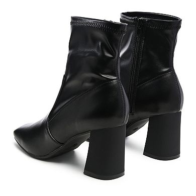 London Rag Daffofil Women's Block Heel Ankle Boots