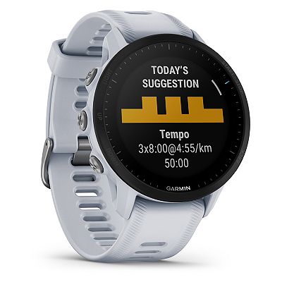 Garmin Forerunner 55 ホワイト GARMIN Forerunner 55 Whitestone GPS Running Smartwatch 010