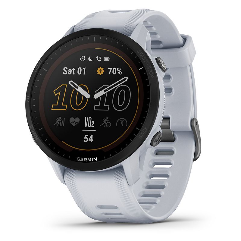Garmin Forerunner 955 Solar Premium Running Smartwatch, White
