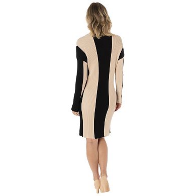 Women's Taylor Dress Striped Sweater Dress