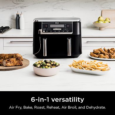 Ninja Foodi 6-in-1 10-qt. XL 2-Basket Air Fryer