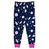 Girls 4-12 NASA Pajama Set