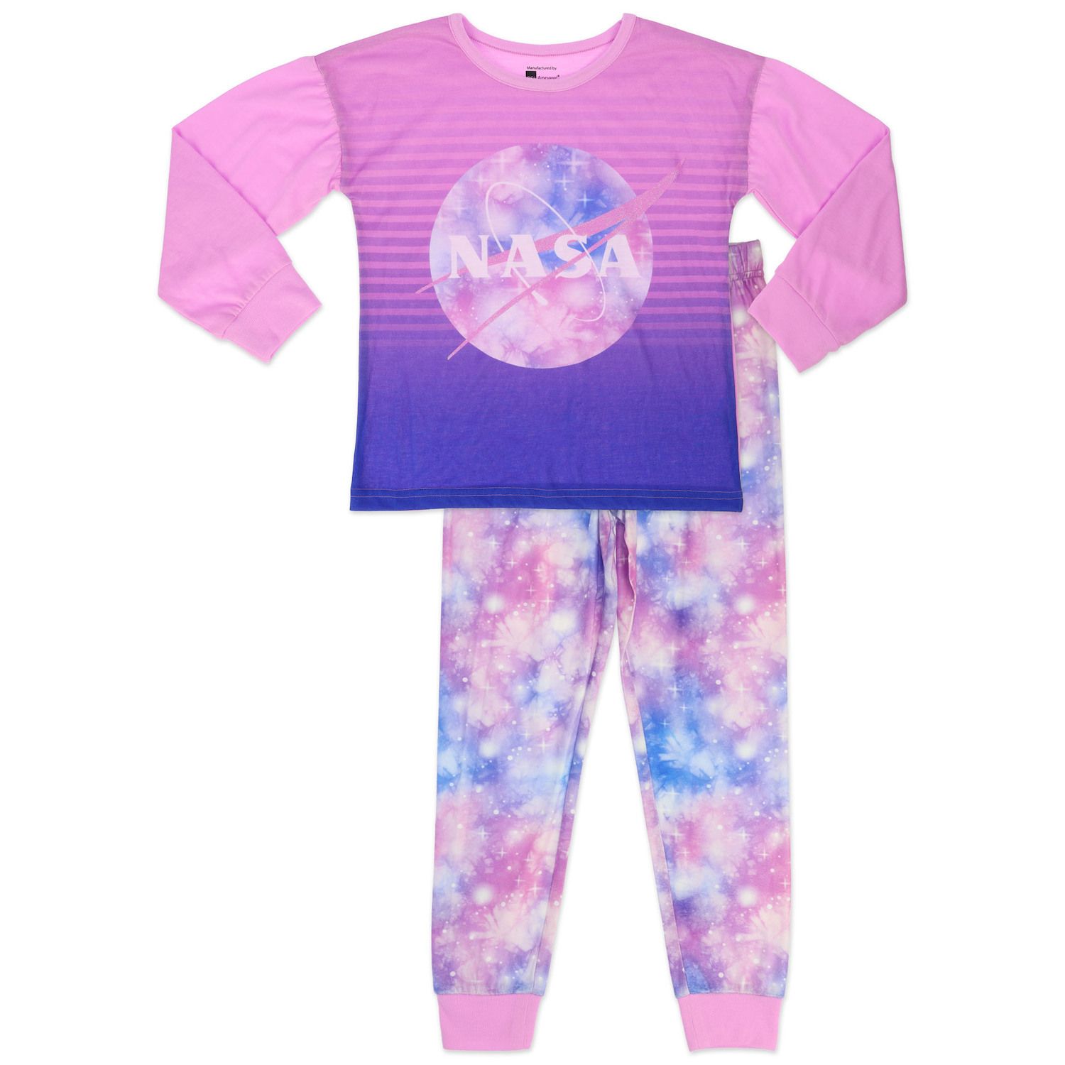 Girls discount space pyjamas