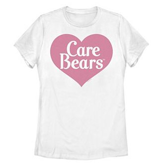 Juniors' Care Bears Classic Care Bears Heart Logo Graphic Tee