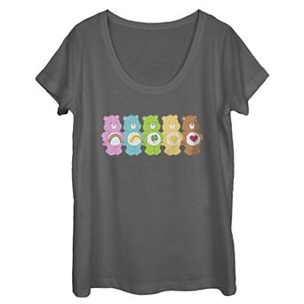 Juniors' Care Bears Group Lineup Graphic Tee