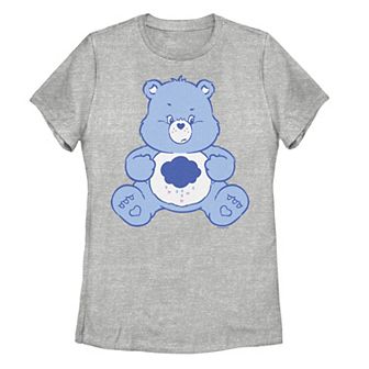 Juniors' Care Bears Grumpy Bear Sitting Graphic Tee