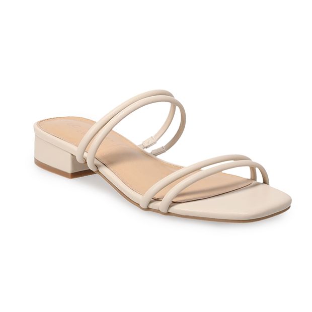 Kohls womens slide discount sandals