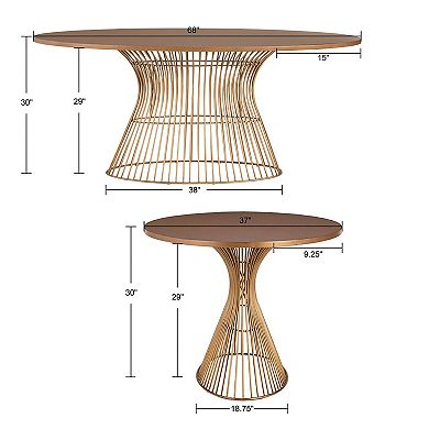 INK+IVY Mercer Oval Dining Table