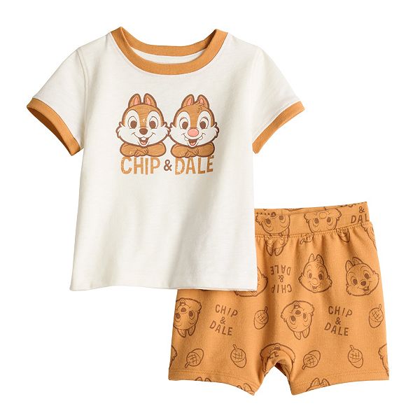 Disney's Chip & Dale Baby Ringer Tee & Shorts Set by Jumping Beans®