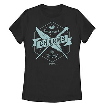 Juniors' Harry Potter: Deathly Hallows 2 "Charms Classes With Professor Flitwick" Graphic Tee