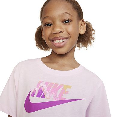 Girl 4-6x Nike Futurea Print Fill Boxy Tee