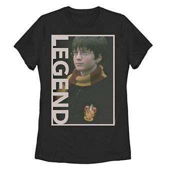 Juniors' Harry Potter: Deathly Hallows 2 Harry Potter "Legend" Portrait Graphic Tee