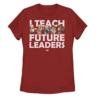 Juniors' Lego: Iconic "I Teach Future Leaders" Graphic Tee