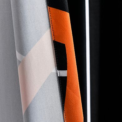 Lush Decor Basketball Game Window Curtain Panels