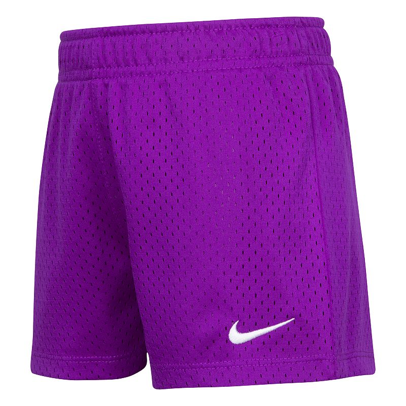 Girl 4-6x Nike Classic Mesh Short, Girls, Brt Purple