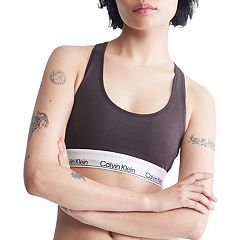 Calvin Klein Modern Cotton Unlined One Shoulder Bralette