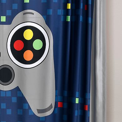 Lush Decor Video Games Window Curtain Panels
