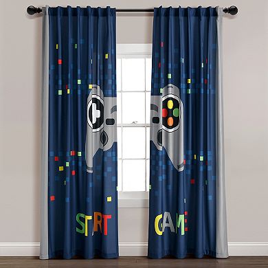 Lush Decor Video Games Window Curtain Panels