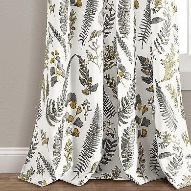 Lush Decor Devonia Allover Light Filtering Window Curtain Panels