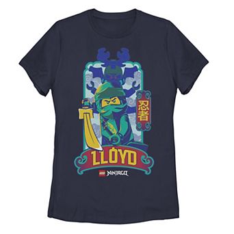 Juniors' Lego: Ninjago "Lloyd" Portrait Shot Graphic Tee