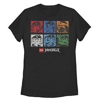 Juniors' Lego: Ninjago Ninja Elements United Graphic Tee