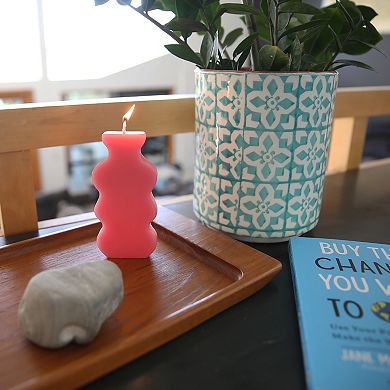 Global Good by To The Market Wavy Candle