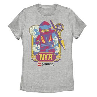 Juniors' Lego: Ninjago Nya Master Element Of Wind Graphic Tee