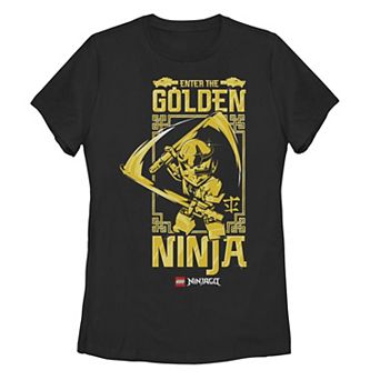 Juniors' Lego: Ninjago "Enter The Golden Ninja" Graphic Tee