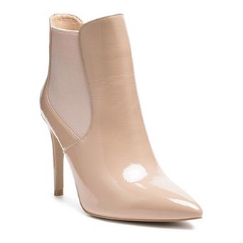 Rag & Co Molina Women's Leather High Heel Chelsea Boots